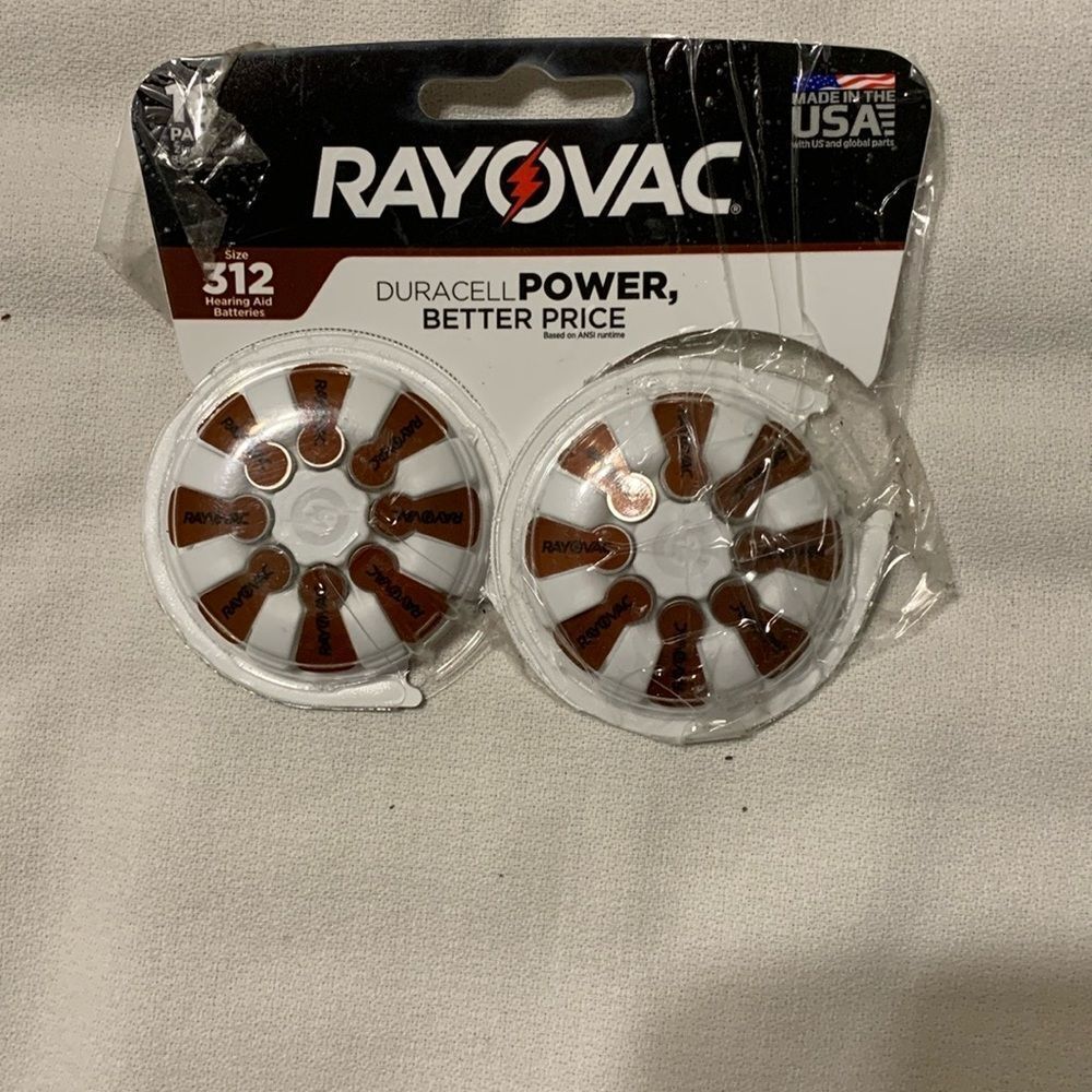 Rayovac Hearing Aid Batteries